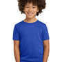 Gildan Youth Performance Jersey Moisture Wicking Short Sleeve Crewneck T-Shirt - Royal Blue