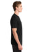 Gildan 42000/G420 Mens Performance Jersey Moisture Wicking Short Sleeve Crewneck T-Shirt Black Model Side