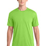 Gildan Mens Performance Jersey Moisture Wicking Short Sleeve Crewneck T-Shirt - Lime Green