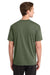 Gildan 42000/G420 Mens Performance Jersey Moisture Wicking Short Sleeve Crewneck T-Shirt Military Green Model Back