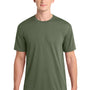 Gildan Mens Performance Jersey Moisture Wicking Short Sleeve Crewneck T-Shirt - Military Green