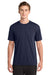 Gildan 42000/G420 Mens Performance Jersey Moisture Wicking Short Sleeve Crewneck T-Shirt Navy Blue Model Front