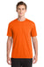 Gildan 42000/G420 Mens Performance Jersey Moisture Wicking Short Sleeve Crewneck T-Shirt Orange Model Front