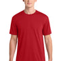 Gildan Mens Performance Jersey Moisture Wicking Short Sleeve Crewneck T-Shirt - Red