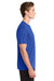 Gildan 42000/G420 Mens Performance Jersey Moisture Wicking Short Sleeve Crewneck T-Shirt Royal Blue Model Side