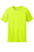 Gildan 42000/G420 Mens Performance Jersey Moisture Wicking Short Sleeve Crewneck T-Shirt Safety Green Flat Front