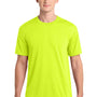 Gildan Mens Performance Jersey Moisture Wicking Short Sleeve Crewneck T-Shirt - Safety Green