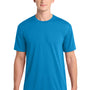 Gildan Mens Performance Jersey Moisture Wicking Short Sleeve Crewneck T-Shirt - Sapphire Blue