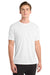 Gildan 42000/G420 Mens Performance Jersey Moisture Wicking Short Sleeve Crewneck T-Shirt White Model Front