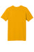 Gildan 42000/G420 Mens Performance Jersey Moisture Wicking Short Sleeve Crewneck T-Shirt Gold Flat Back