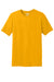 Gildan 42000/G420 Mens Performance Jersey Moisture Wicking Short Sleeve Crewneck T-Shirt Gold Flat Front