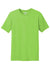 Gildan 42000/G420 Mens Performance Jersey Moisture Wicking Short Sleeve Crewneck T-Shirt Lime Green Flat Front