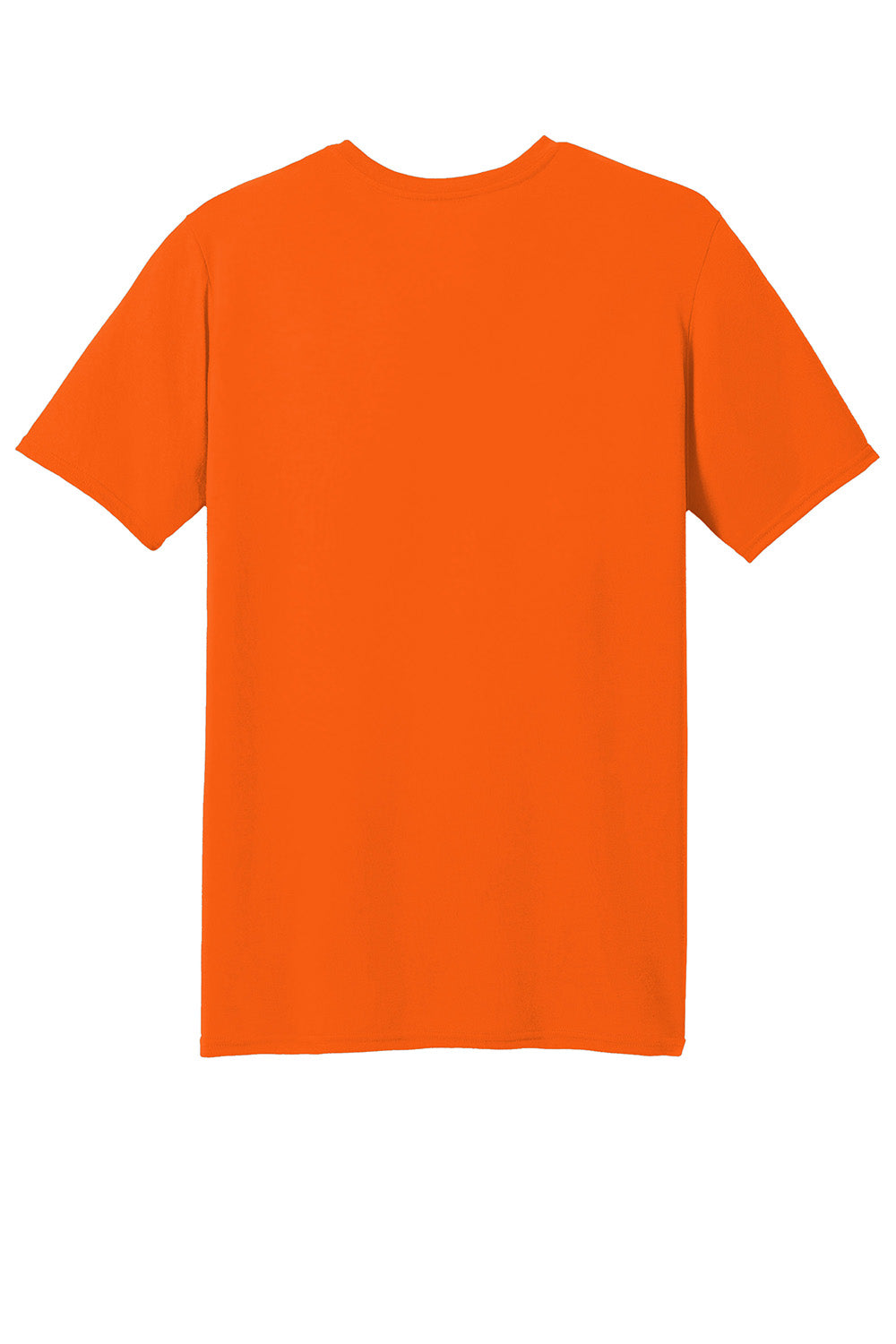 Gildan 42000/G420 Mens Performance Jersey Moisture Wicking Short Sleeve Crewneck T-Shirt Orange Flat Back