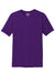 Gildan 42000/G420 Mens Performance Jersey Moisture Wicking Short Sleeve Crewneck T-Shirt Purple Flat Front