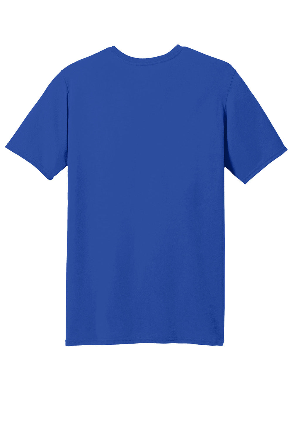 Gildan 42000/G420 Mens Performance Jersey Moisture Wicking Short Sleeve Crewneck T-Shirt Royal Blue Flat Back