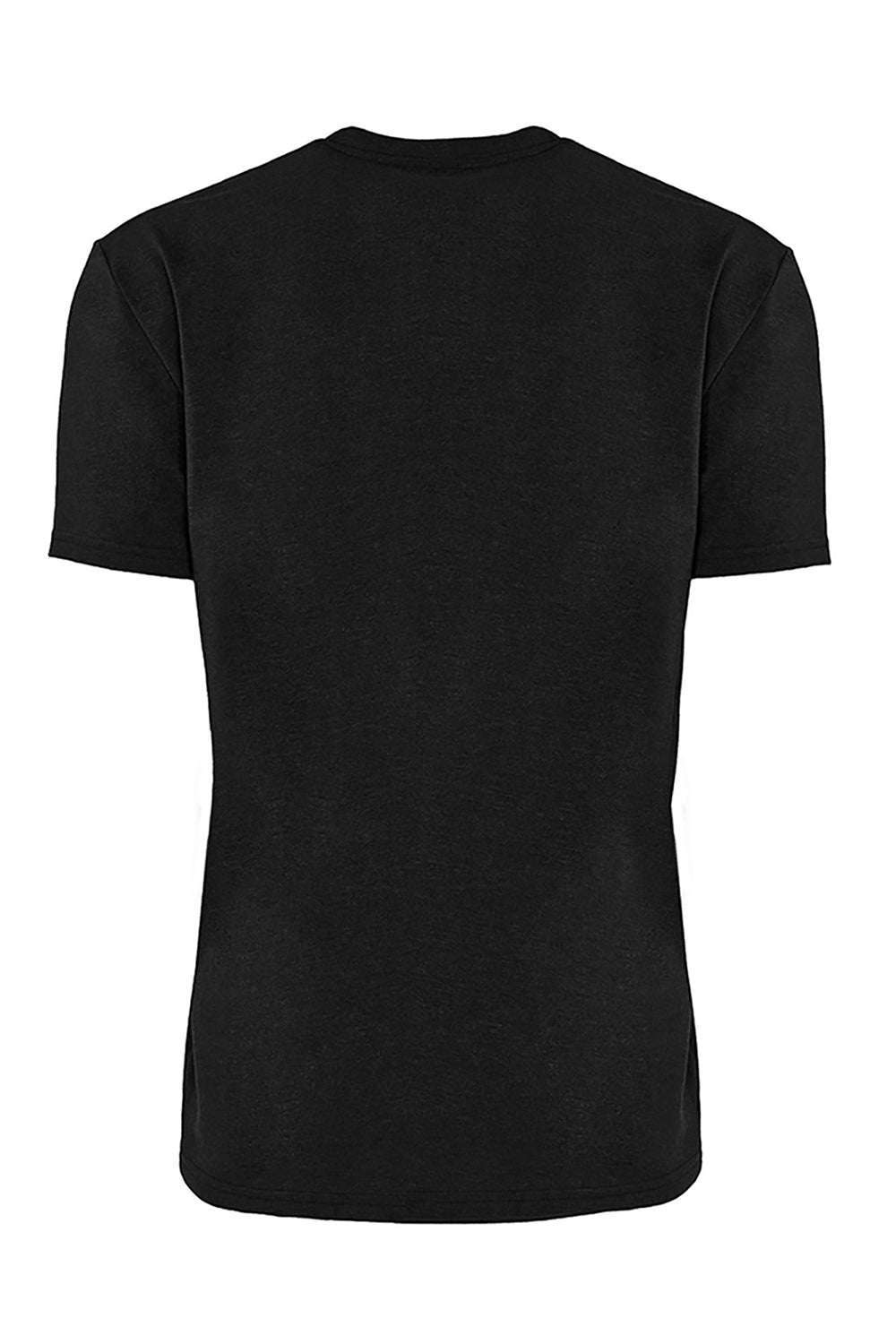 Next Level 4210 Mens Eco Performance Short Sleeve Crewneck T-Shirt Heather Black Flat Back