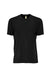 Next Level 4210 Mens Eco Performance Short Sleeve Crewneck T-Shirt Heather Black Flat Front