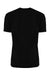 Next Level 4210 Mens Eco Performance Short Sleeve Crewneck T-Shirt Black Flat Back