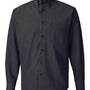 Sierra Pacific Mens Denim Long Sleeve Button Down Shirt w/ Pocket - Black - NEW