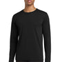 Gildan Mens Performance Jersey Moisture Wicking Long Sleeve Crewneck T-Shirt - Black