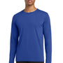 Gildan Mens Performance Jersey Moisture Wicking Long Sleeve Crewneck T-Shirt - Royal Blue