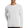 Gildan Mens Performance Jersey Moisture Wicking Long Sleeve Crewneck T-Shirt - White