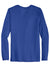 Gildan 42400/G424 Mens Performance Jersey Moisture Wicking Long Sleeve Crewneck T-Shirt Royal Blue Flat Back