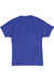 Hanes 42TB Mens X-Temp FreshIQ Moisture Wicking Short Sleeve Crewneck T-Shirt Royal Blue Flat Back