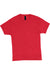 Hanes 42TB Mens X-Temp FreshIQ Moisture Wicking Short Sleeve Crewneck T-Shirt Red Flat Front