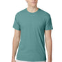 Hanes Mens X-Temp FreshIQ Moisture Wicking Short Sleeve Crewneck T-Shirt - Heather Clay Green