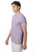 Hanes 42TB Mens X-Temp FreshIQ Moisture Wicking Short Sleeve Crewneck T-Shirt Heather Pale Violet Purple Model 3Q