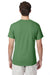 Hanes 42TB Mens X-Temp FreshIQ Moisture Wicking Short Sleeve Crewneck T-Shirt Heather True Green Model Back