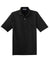 Jerzees 436MP/436P/436MPR Mens SpotShield Stain Resistant Short Sleeve Polo Shirt w/ Pocket Black Flat Front