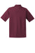 Jerzees 436MP/436P/436MPR Mens SpotShield Stain Resistant Short Sleeve Polo Shirt w/ Pocket Maroon Flat Back