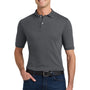 Jerzees Mens SpotShield Stain Resistant Short Sleeve Polo Shirt - Charcoal Grey