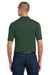 Jerzees 437M/437/437MSR Mens SpotShield Stain Resistant Short Sleeve Polo Shirt Forest Green Model Back