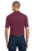 Jerzees 437M/437/437MSR Mens SpotShield Stain Resistant Short Sleeve Polo Shirt Maroon Model Back