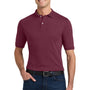 Jerzees Mens SpotShield Stain Resistant Short Sleeve Polo Shirt - Maroon