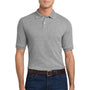 Jerzees Mens SpotShield Stain Resistant Short Sleeve Polo Shirt - Oxford Grey