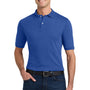 Jerzees Mens SpotShield Stain Resistant Short Sleeve Polo Shirt - Royal Blue