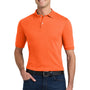 Jerzees Mens SpotShield Stain Resistant Short Sleeve Polo Shirt - Safety Orange