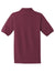 Jerzees 437M/437/437MSR Mens SpotShield Stain Resistant Short Sleeve Polo Shirt Maroon Flat Back