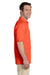 Jerzees 437M/437/437MSR Mens SpotShield Stain Resistant Short Sleeve Polo Shirt Burnt Orange Model Side