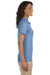 Jerzees 437W/437WR Womens SpotShield Stain Resistant Short Sleeve Polo Shirt Light Blue Model Side