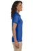 Jerzees 437W/437WR Womens SpotShield Stain Resistant Short Sleeve Polo Shirt Royal Blue Model Side