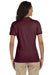 Jerzees 437W/437WR Womens SpotShield Stain Resistant Short Sleeve Polo Shirt Maroon Model Back