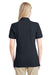 Jerzees 443WR/443W Womens Short Sleeve Polo Shirt Black Model Back