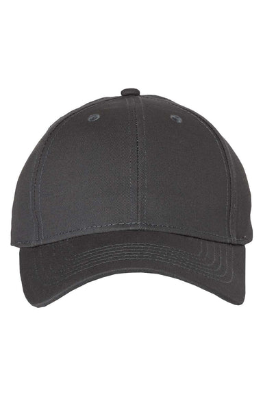 Sportsman 2260Y Mens Small Fit Twill Hat Dark Grey Flat Front