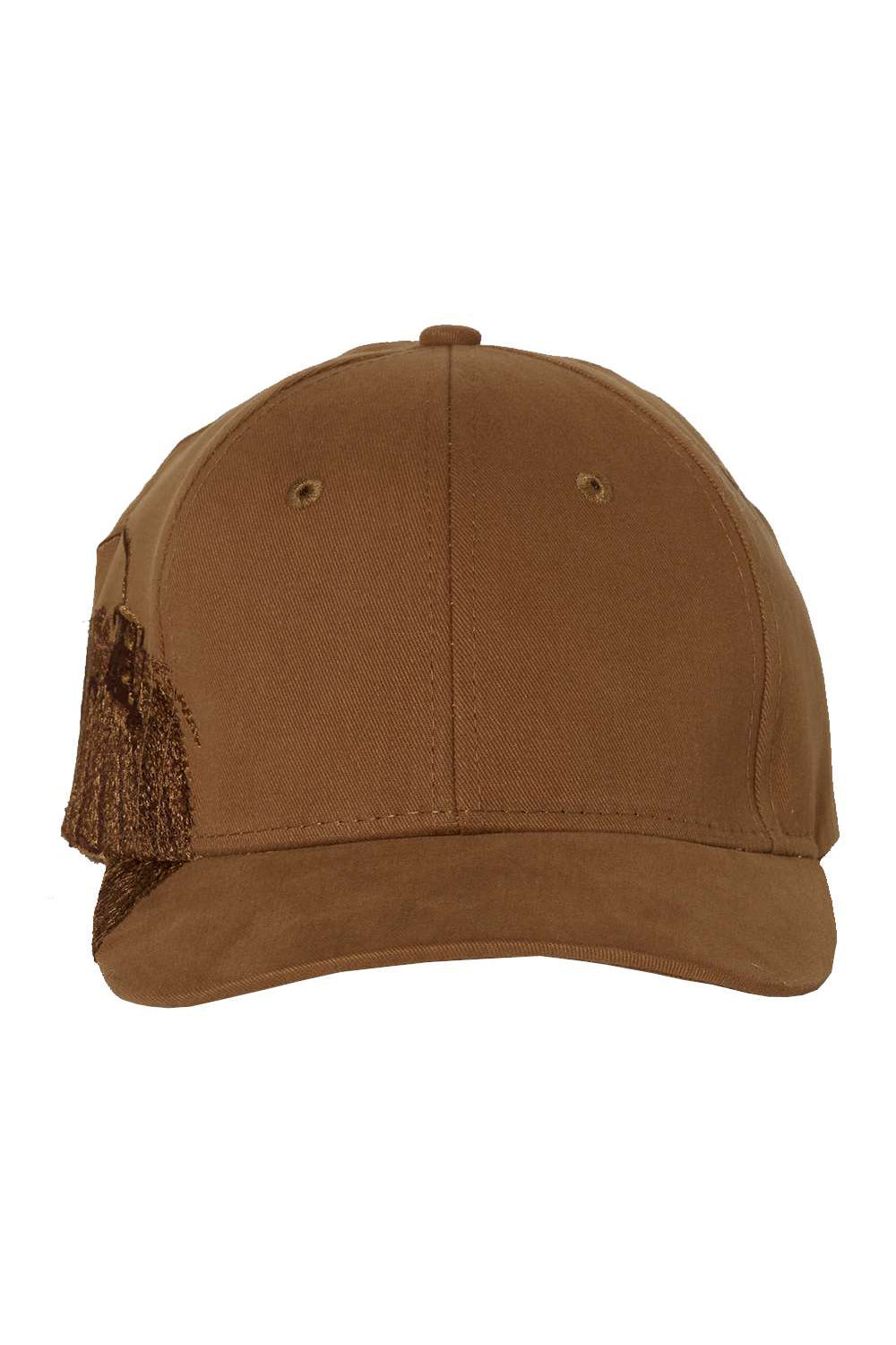 Dri Duck 3351 Mens Harvesting Hat Saddle Brown Flat Front