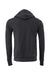 Bella + Canvas BC3719/3719 Mens Sponge Fleece Hooded Sweatshirt Hoodie Dark Grey Flat Back